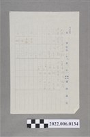 藏品(昭和2年株式會社臺灣銀行支部便箋)的圖片