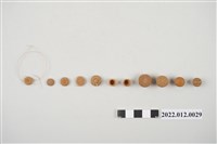 藏品(劉靜枝編製竹籃及竹籃半成品組)的圖片