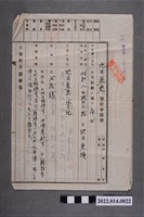 藏品(林坤佐地目變更申請書之一)的圖片