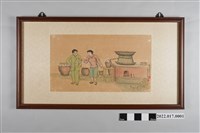 藏品(黃金田繪《野米仔水景子酒》)的圖片