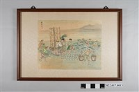 藏品(黃金田繪《收稻》)的圖片