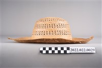 藏品(圓頂多層鏤空寬檐淑女草帽)的圖片