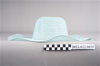 藏品(淺藍色圓頂寬檐淑女帽)的圖片