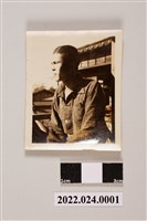 藏品(張子敬側面獨照黑白照片)的圖片