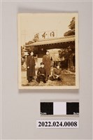 藏品(張子敬與三個友人合照黑白照片)的圖片