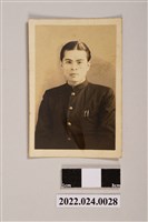 藏品(張子敬半身黑白照片)的圖片