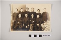 藏品(張子敬與人合照黑白照片)的圖片