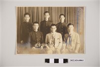 藏品(送別紀念合照黑白照片)的圖片