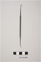 藏品(牙科用雙頭不銹鋼彎弧形探針)的圖片