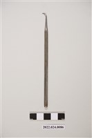 藏品(牙科用單頭不銹鋼彎弧形探針)的圖片