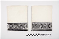 藏品(西拉雅族白底花魚套褲)的圖片