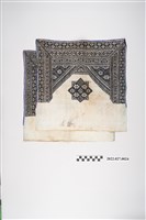 藏品(西拉雅族白底花葉紋繡布)的圖片