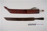 藏品(排灣族人像排列佩刀組)的圖片