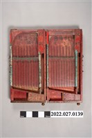 藏品(「自由中國 反共擂臺機」木製彈珠檯)的圖片