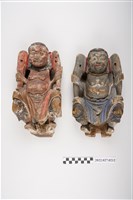 藏品(木雕憨蕃頂樑)的圖片