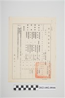 藏品(民國60年9月24日劉全仁等臺東縣警察局令)的圖片