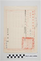 藏品(民國63年4月30日劉全仁臺灣省警務處令)的圖片