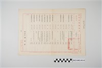 藏品(民國63年5月7日劉全仁臺灣省警務處令)的圖片