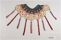 藏品(繡花綴珠雲肩)的圖片