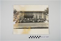 藏品(1968年表揚特優村里長暨村里業務座談會團體合照黑白照片)的圖片