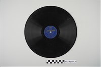 藏品(古倫美亞唱片《英語鄉村歌曲：家鄉的老友、帶我回老威基尼亞》蟲膠唱片)的圖片