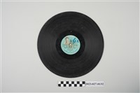 藏品(亞洲唱片文夏主唱《台語流行歌：港邊惜別/南國的賣花姑娘》10吋蟲膠唱片)的圖片