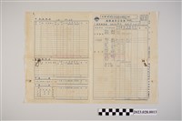 藏品(第三回皇大神宮參拜內地視察團體運賃計算書)的圖片