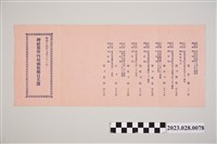 藏品(昭和14年7月31日神社參拜內地視察團員名簿)的圖片