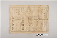 藏品(日本療術學研究所規定真救療術研究科要項)的圖片