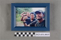 藏品(曾聖光與戰友合影藍色相框)的圖片