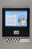 藏品(曾聖光貝里斯基督教小學畢業紀念照相框)的圖片