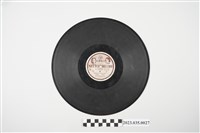 藏品(臺語流行歌《從軍信、軍夫歌》蟲膠唱片)的圖片