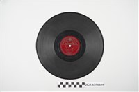 藏品(日語電影歌曲《可愛子馬、馬》蟲膠唱片)的圖片