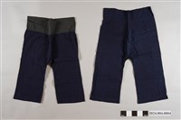 藏品(拼接丈青色大襠褲組)的圖片