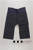 藏品(拼接黑色大襠褲)的圖片