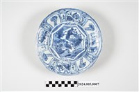 藏品(青花錦地開光水禽紋盤)的圖片