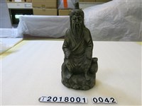 藏品(錫製姜太公釣魚像)的圖片