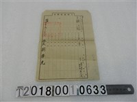 藏品(黃永成土地臺帳謄本民國35年9月28日 )的圖片