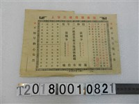 藏品(新竹州通霄庄戶稅領收證昭和3年)的圖片