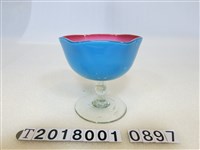 藏品(玻璃彩繪剉冰碗)的圖片
