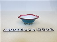 藏品(玻璃彩繪剉冰碗)的圖片