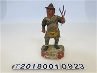 藏品(「憨番跑」木質雕像)的圖片