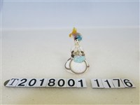 藏品(西洋服飾女子造型貝殼拼貼擺飾品)的圖片