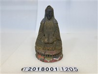 藏品(木雕蓮座觀音像)的圖片