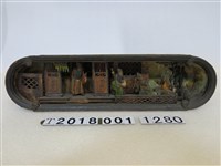 藏品(紅眠床床頭木雕裝飾（2）)的圖片