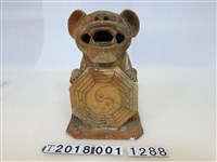 藏品(磚燒八卦風獅爺)的圖片