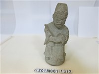 藏品(門神石雕神像)的圖片