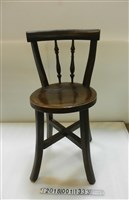 藏品(木製孔雀椅)的圖片