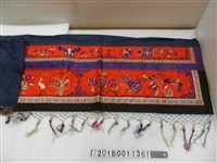 藏品(鳳凰刺繡門簾)的圖片