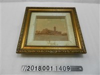 藏品(金色木質裱框臺灣總督府圖畫)的圖片